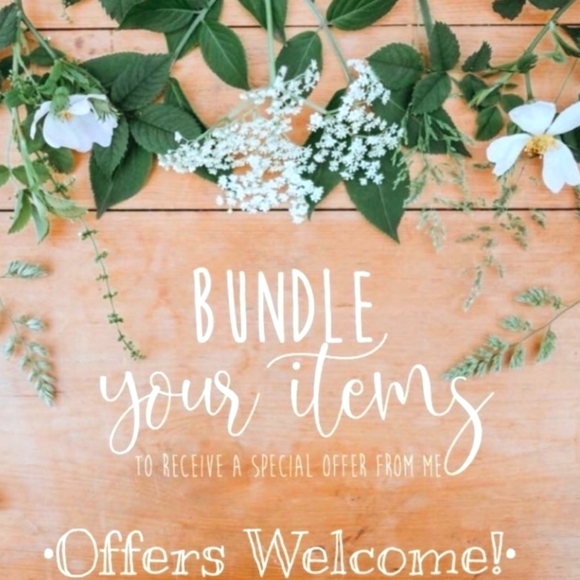 Other - COPY - Bundle 3 or more items to receive 15% off!!!